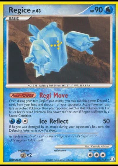 Regice #36/146 — Legends Awakened