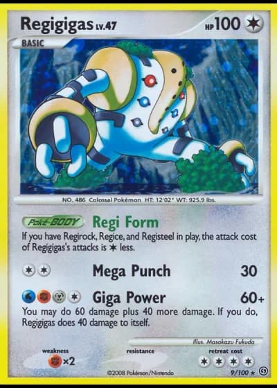 Regigigas #9/100 — Stormfront
