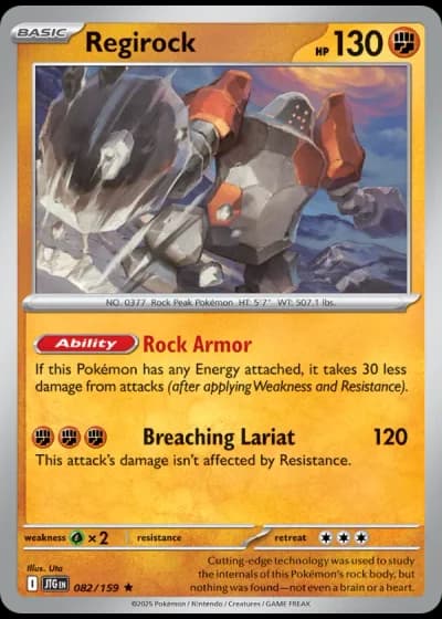 Regirock #082/159 — Journey Together