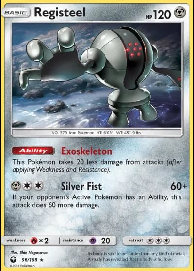 Registeel #96/168 — Celestial Storm