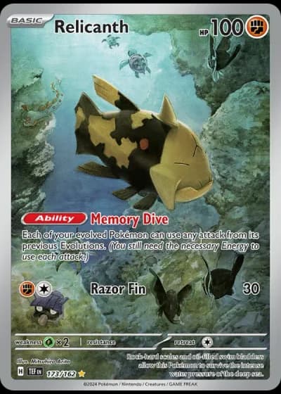 Relicanth #173/162 — Temporal Forces