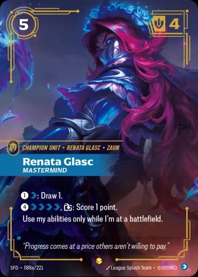 Renata Glasc, Mastermind #088a/303 — Spiritforged