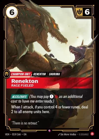 Renekton, Rage Fueled #019/248 — Vendetta