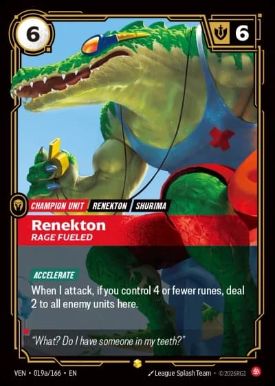 Renekton, Rage Fueled #019a/248 — Vendetta