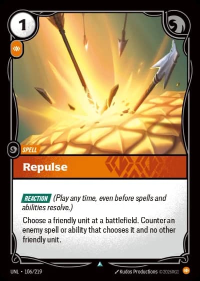 Repulse #106/308 — Unleashed