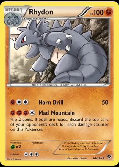 Rhydon #61/146 — XY