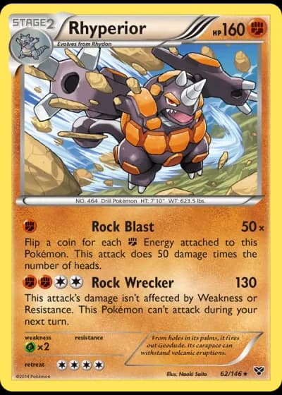Rhyperior #62/146 — XY