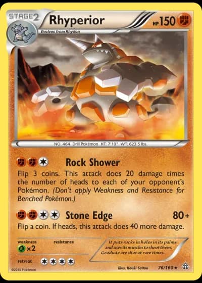 Rhyperior #76/160 — Primal Clash