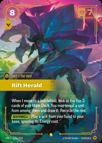Rift Herald #179a/308 — Unleashed