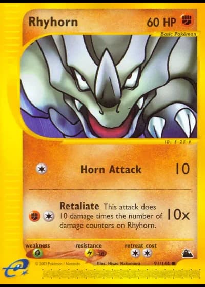 Rihorn #91/144 — Skyridge