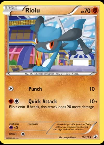 Riolu #79/113 — Legendary Treasures