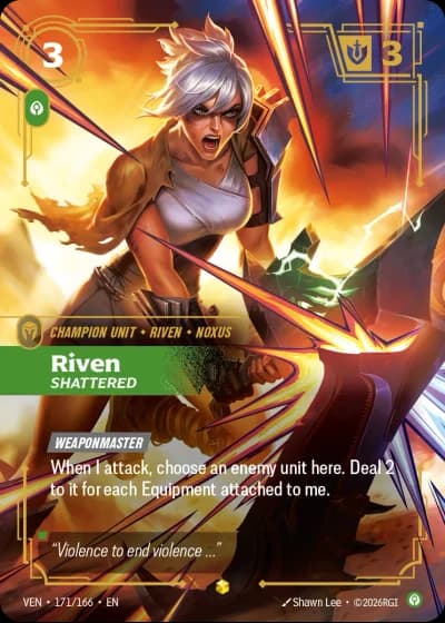 Riven, Shattered #171/248 — Vendetta