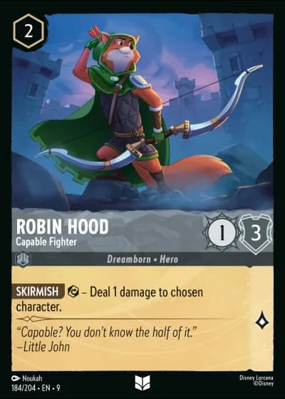 Robin Hood - Capable Fighter #184/204 — Fabled