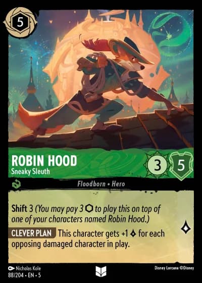 Robin Hood - Sneaky Sleuth #88/204 — Shimmering Skies