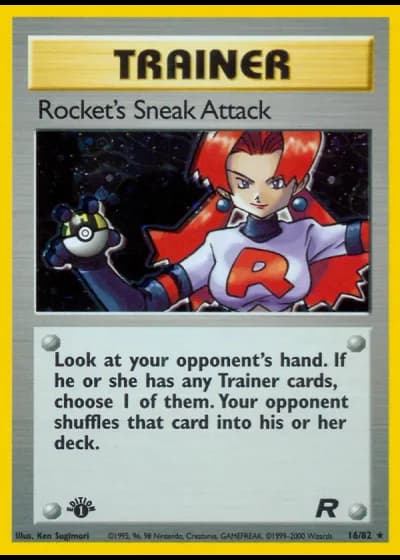 Rocket's Sneak Attack #16/82 — Team Rocket
