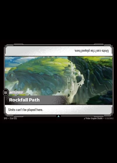 Rockfall Path #216/303 — Spiritforged