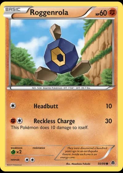 Roggenrola #50/98 — Emerging Powers