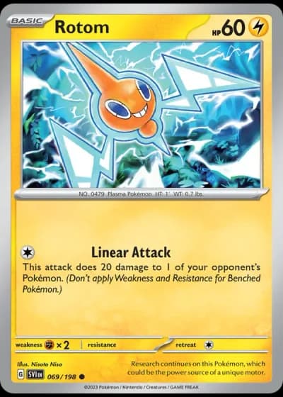 Rotom #069/198 — Scarlet & Violet