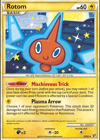 Rotom #20/90 — Undaunted