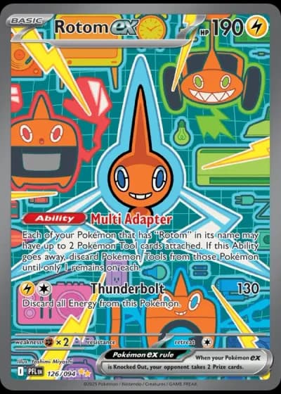 Rotom ex #126 — Phantasmal Flames