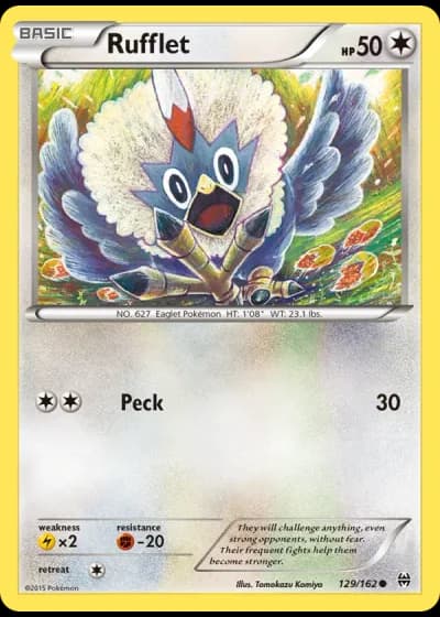 Rufflet #129/162 — BREAKthrough