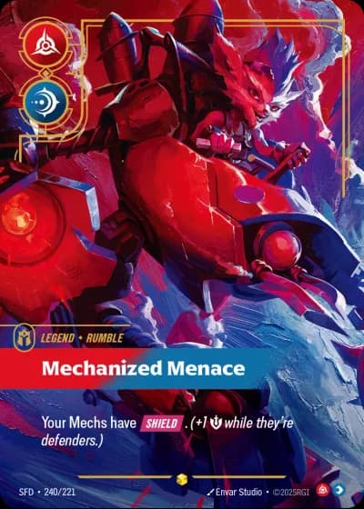 Rumble, Mechanized Menace #240/303 — Spiritforged