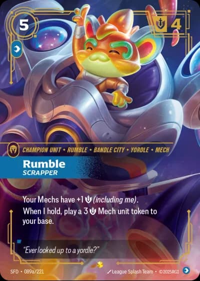 Rumble, Scrapper #089a/303 — Spiritforged