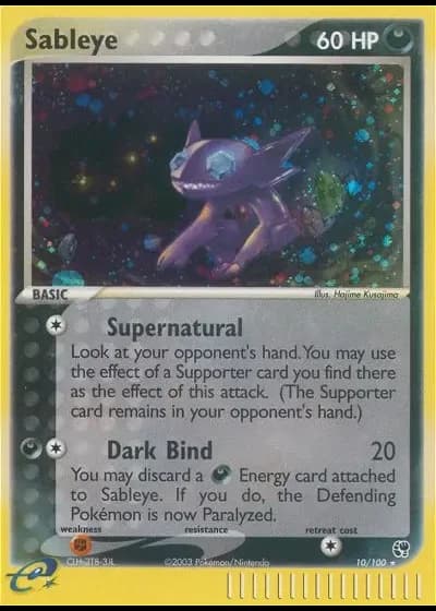 Sableye #10/100 — Sandstorm