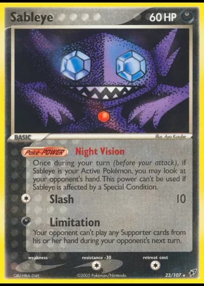 Sableye #23/107 — Deoxys