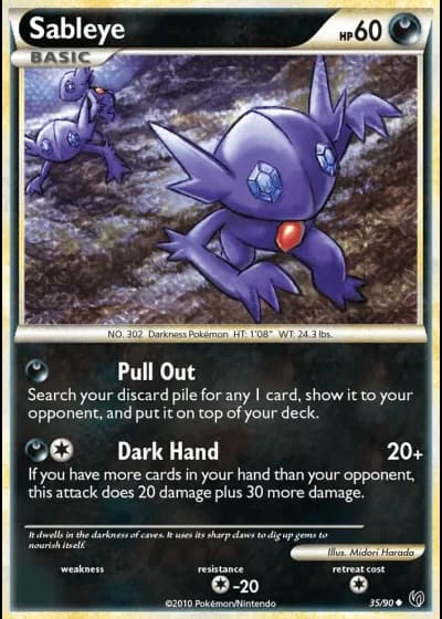Sableye #35/90 — Undaunted