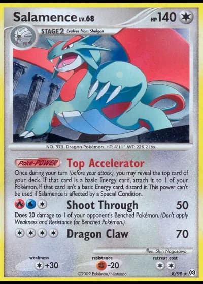 Salamence #8/99 — Arceus