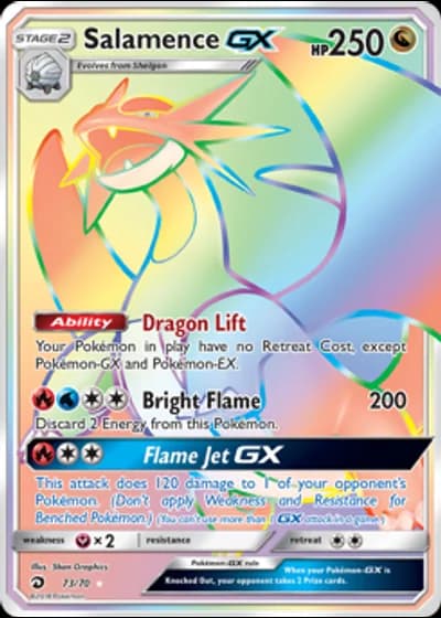 Salamence GX #73/70 — Trionfo Dei Draghi