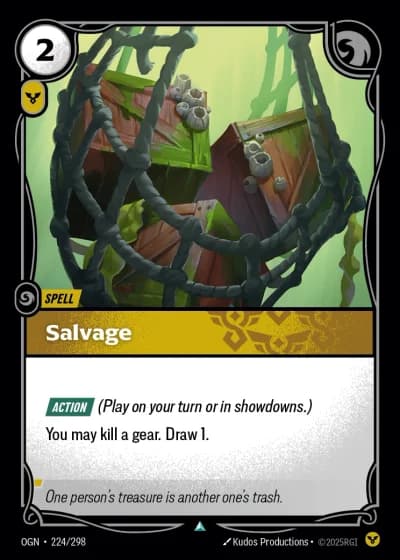 Salvage #224/352 — Origins