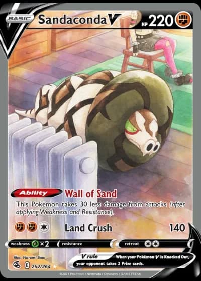 Sandaconda V #252/264 — Fusion Strike