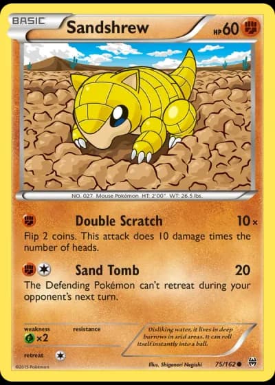 Sandshrew #75/162 — BREAKthrough