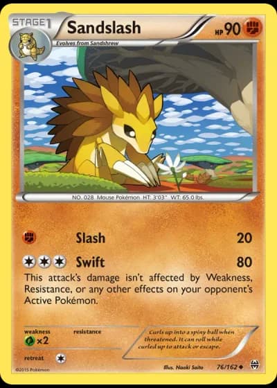 Sandslash #76/162 — BREAKthrough