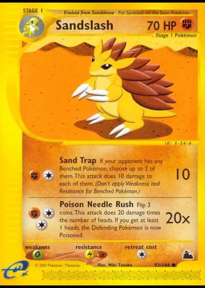 Sandslash #93/144 — Skyridge