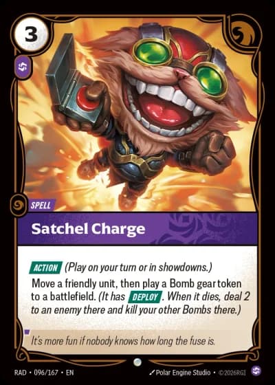 Satchel Charge #096/189 — Radiance