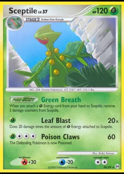 Sceptile #30/99 — Arceus