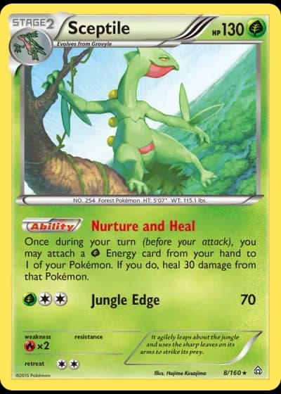 Sceptile #8/160 — Primal Clash