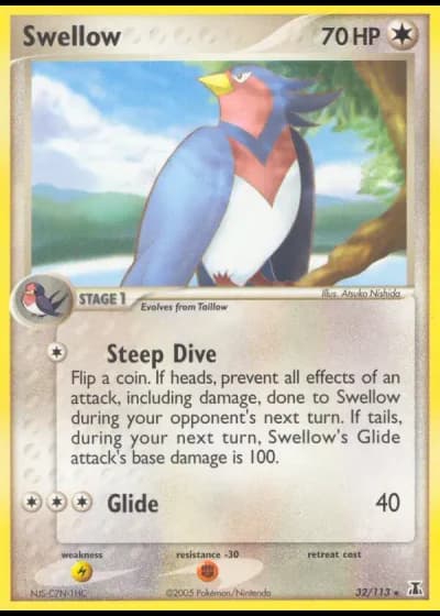 Schwalboss #32/113 — EX Delta Species