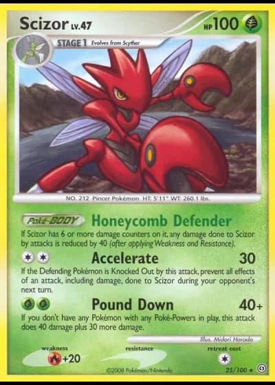 Scizor #25/100 — Stormfront