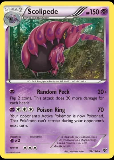 Scolipede #53/146 — XY
