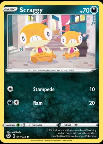 Scraggy #41/73 — Champion's Path
