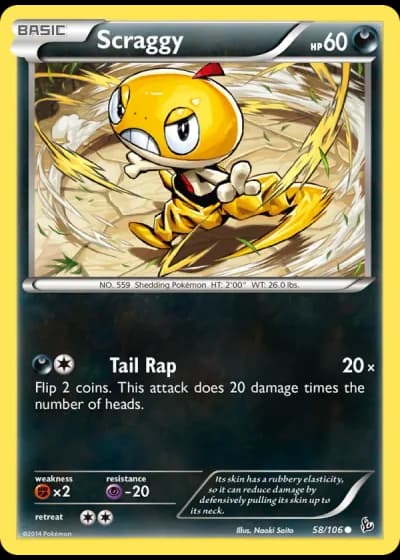 Scraggy #58/106 — Flashfire