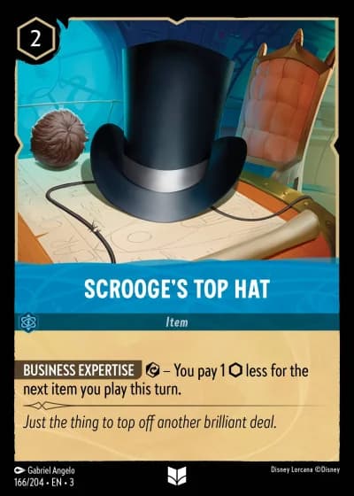 Scrooge's Top Hat #166/204 — Into the Inklands