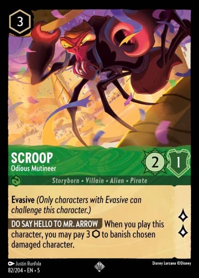 Scroop - Odious Mutineer #82/204 — Shimmering Skies