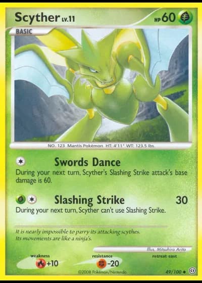 Scyther #49/100 — Stormfront