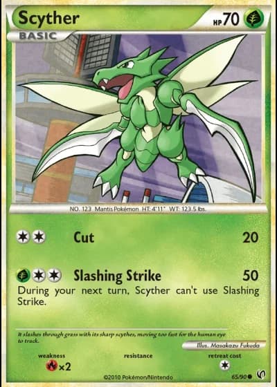 Scyther #65/90 — Undaunted
