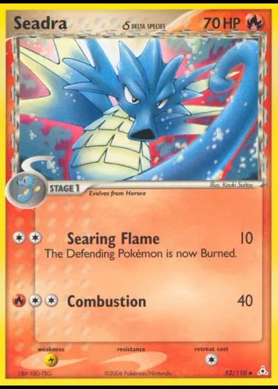 Seadra #52/110 — EX Fantasmi di Holon